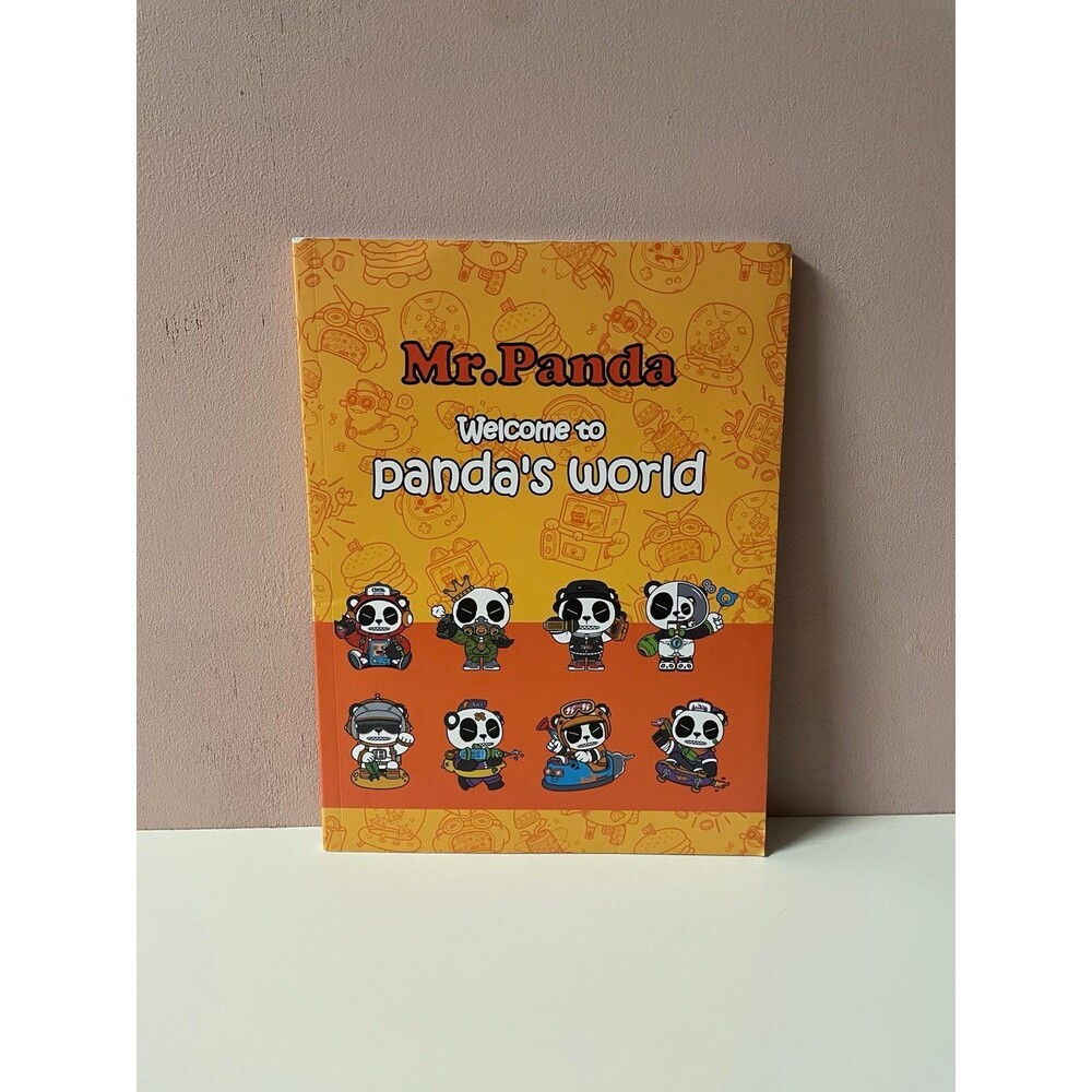 Mr. Panda Welcome to Panda’s World Sketch Coloring Book New